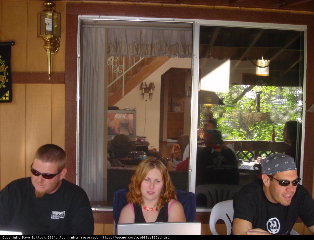 Sunglasses in the Café