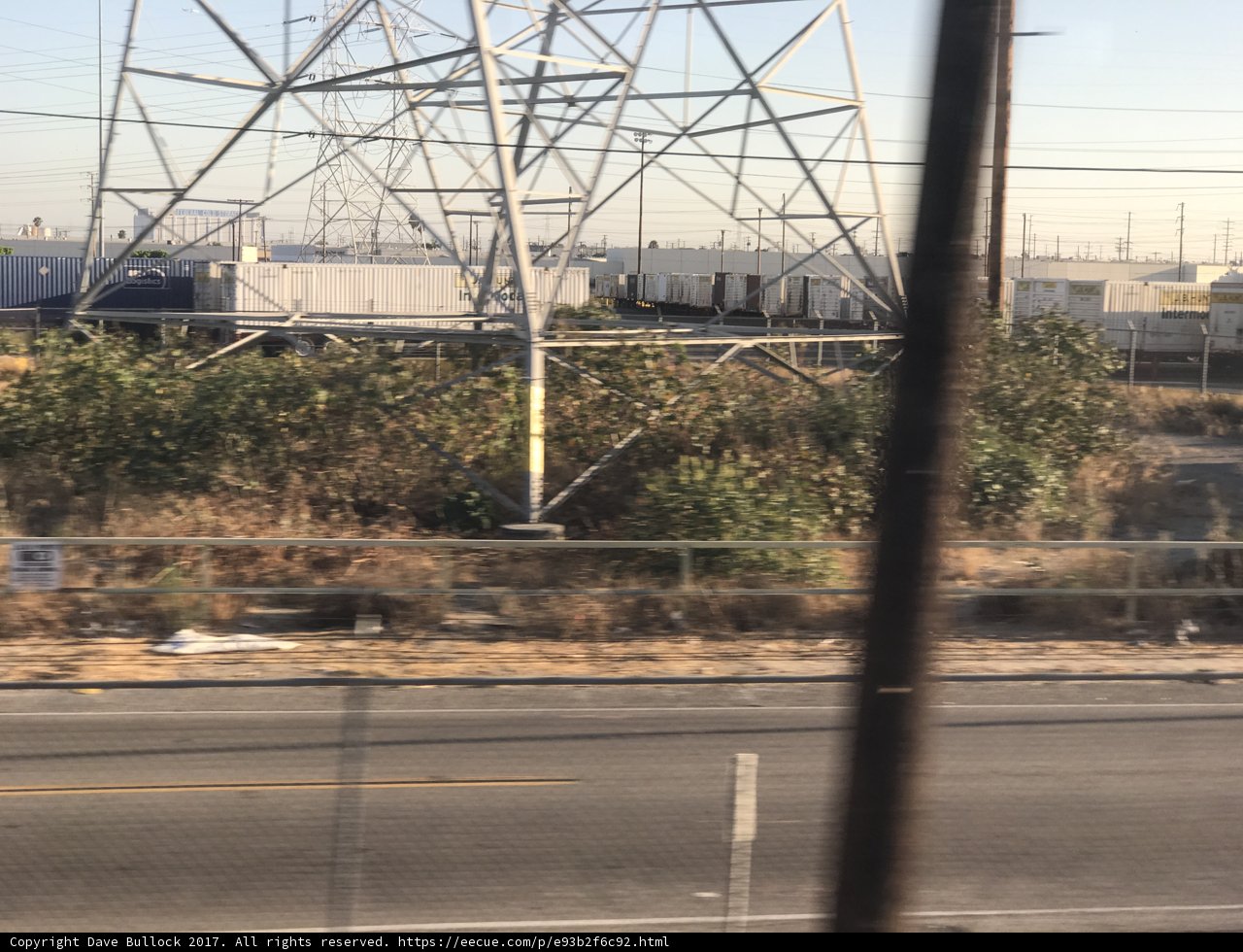 Towering above the Tracks