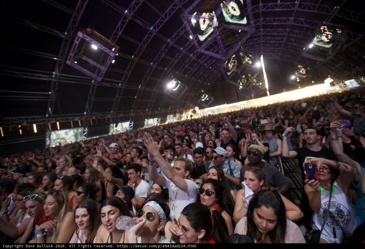Energized Crowd at Coachella 2016