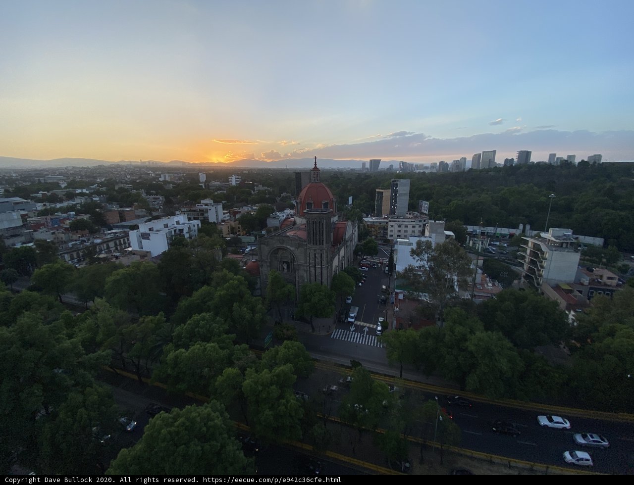 Cityscape at Dusk