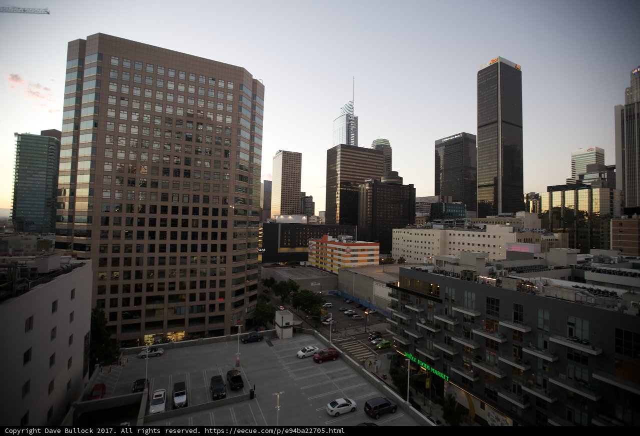 Metropolitan View from High Rise Building