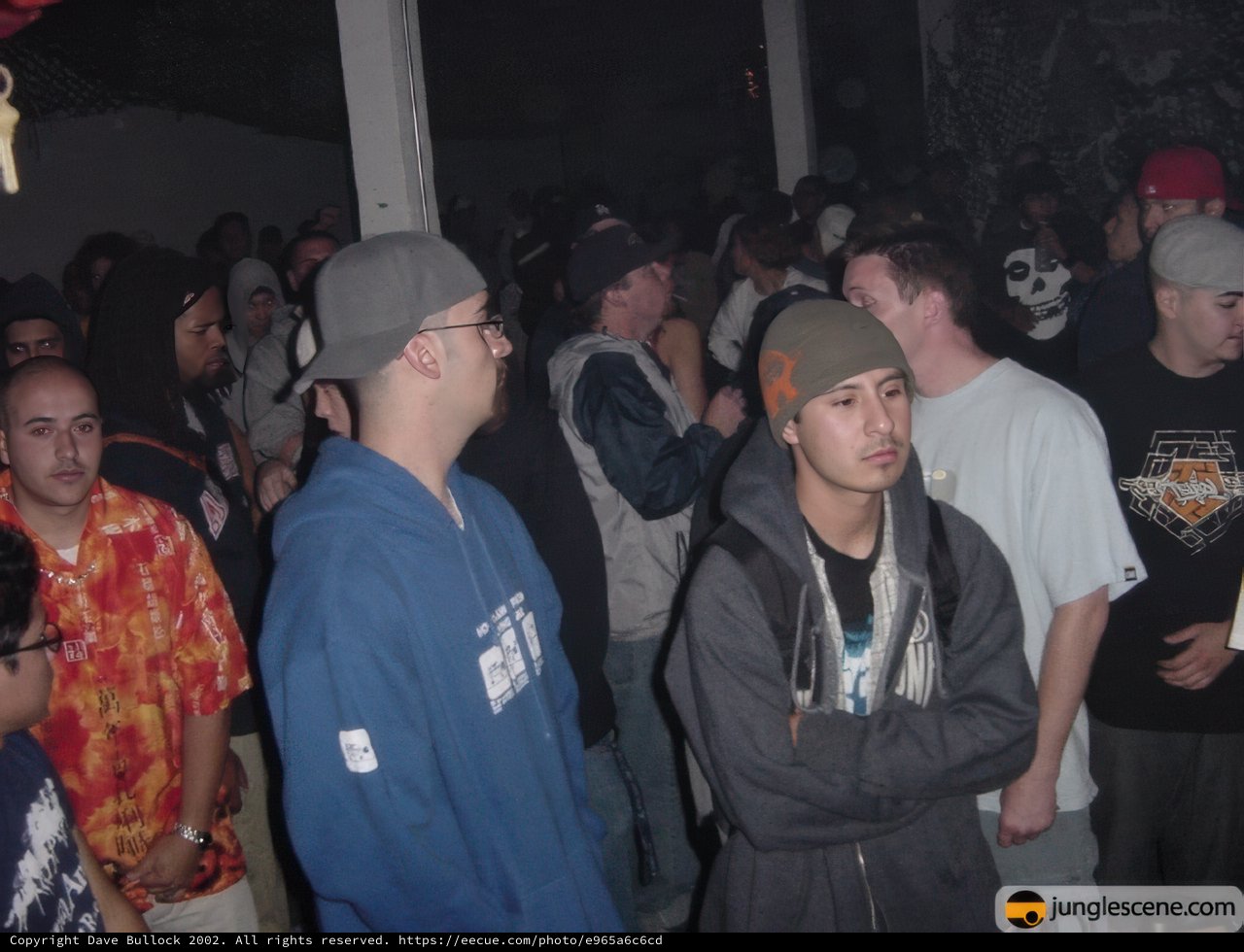 Urban Nightclub Crowd