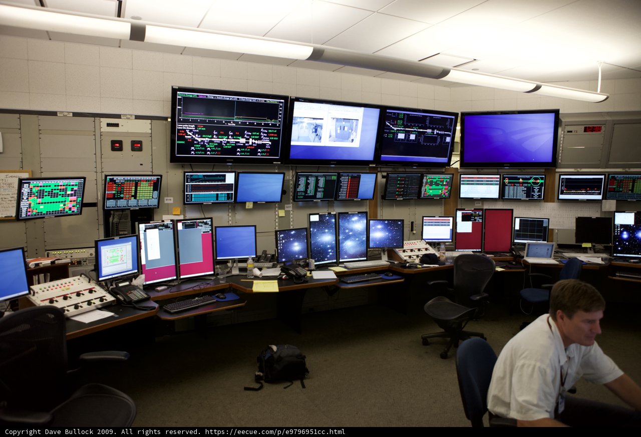 High-Tech Command Center