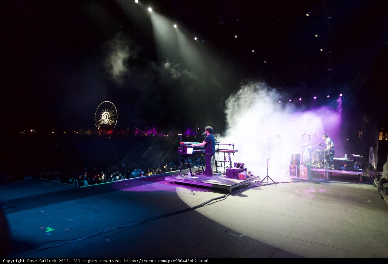 Lights, smoke, and rock and roll