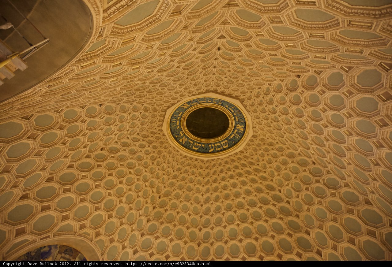 The Magnificent Dome Ceiling of Isfahan Mosque