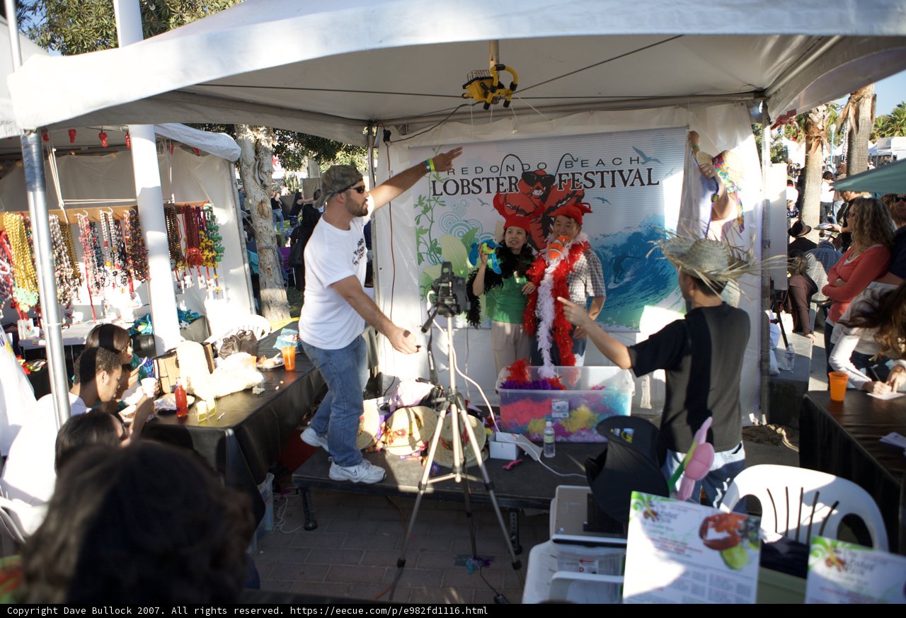 The Tent at the Lobster Festival