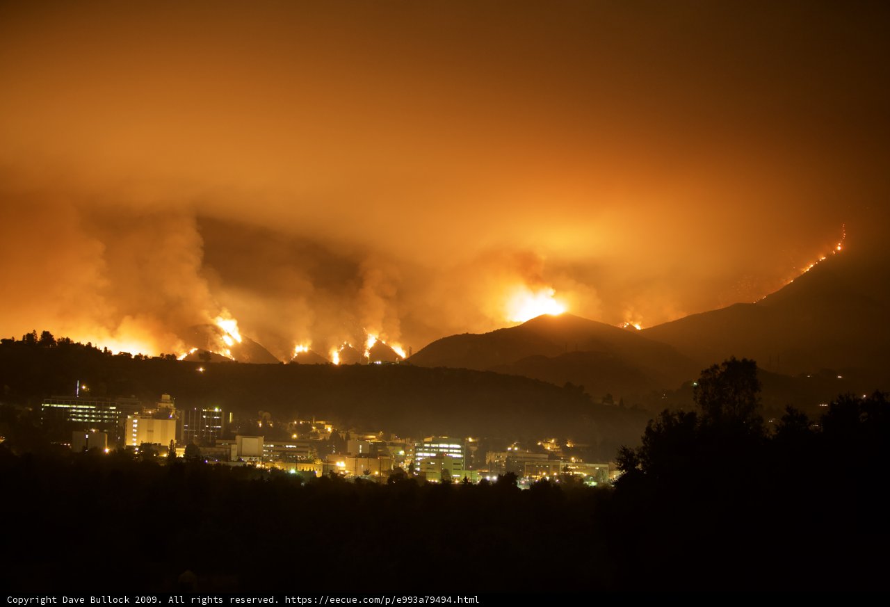 Blaze in the Hills and City