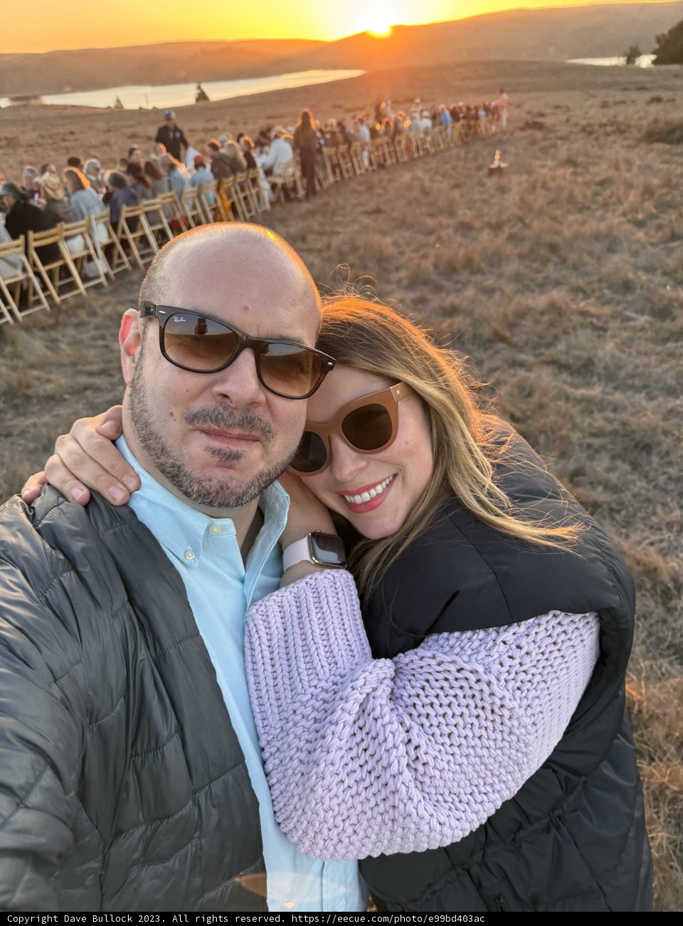 Golden Hour Warmth with Friends at Hog Island Oyster Co, 2023.