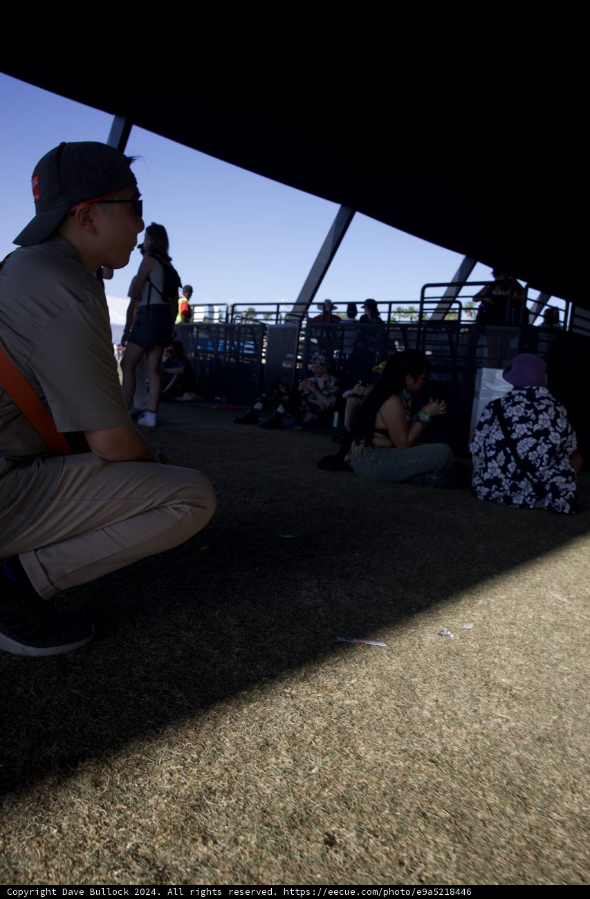Resting Moments at Coachella 2024