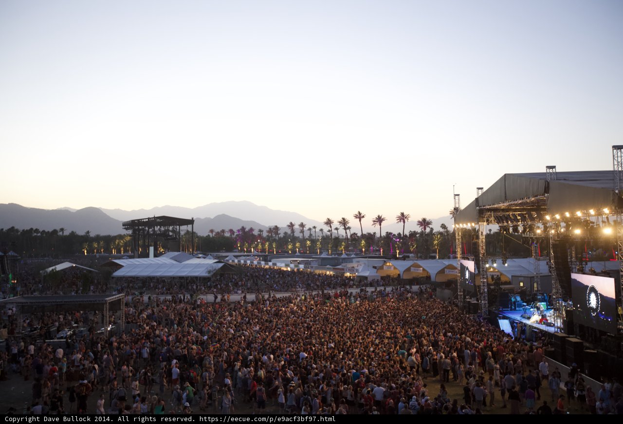 A Sea of Fans at Coachella