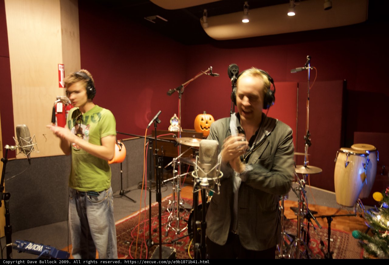 Recording Session with Josh Freese