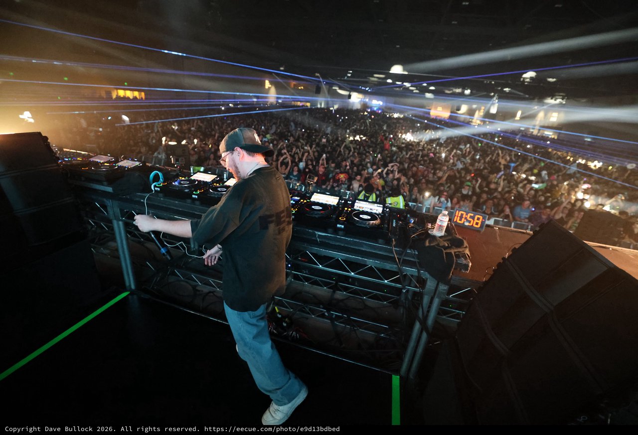 DJ Commands Massive Crowd at Wobbleland Festival