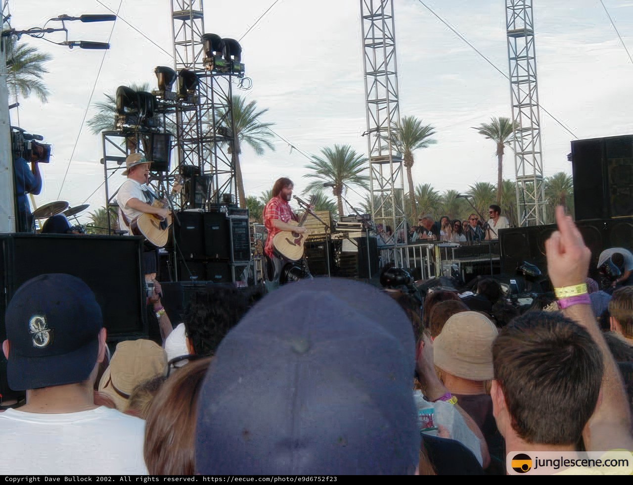 Rocking out at Coachella