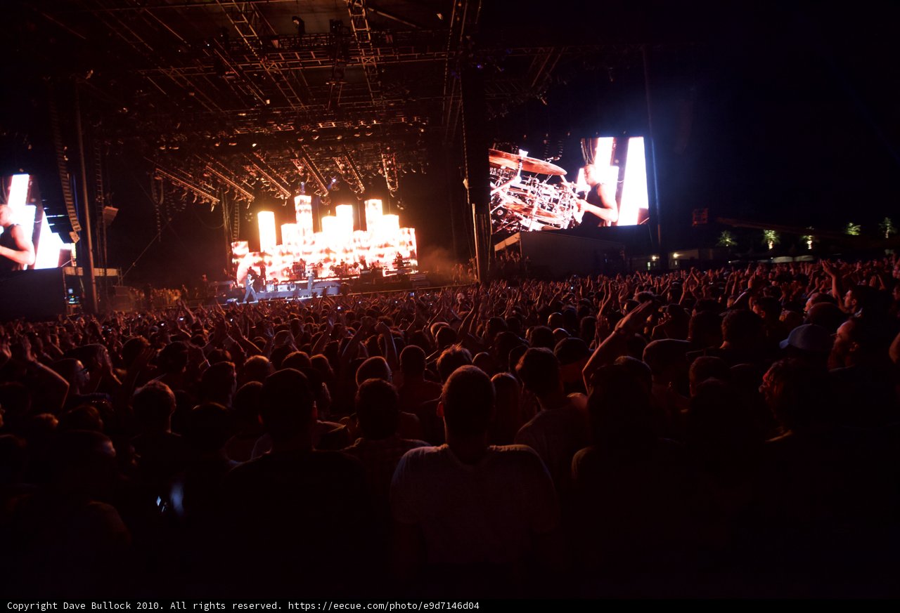 Rockin' out at Coachella