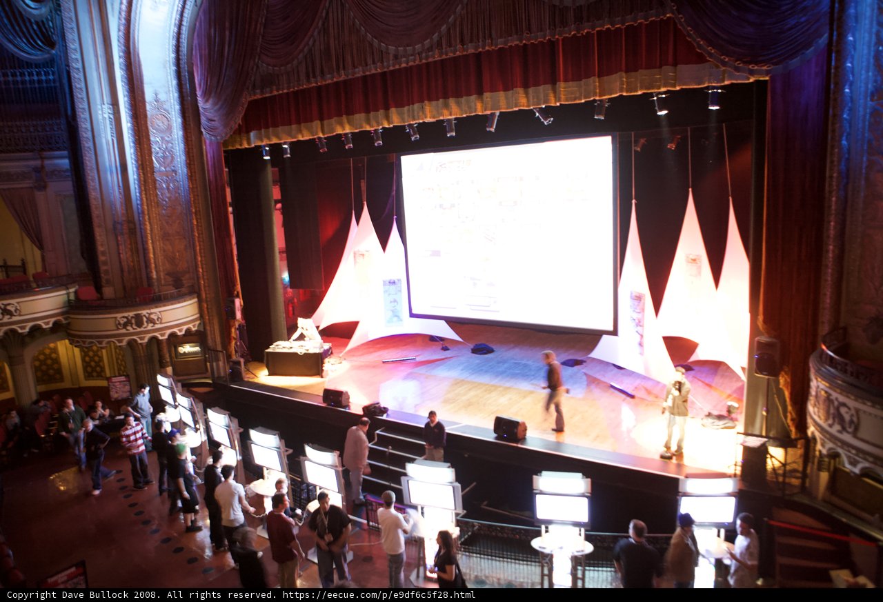 Stage of the Orpheum Theater