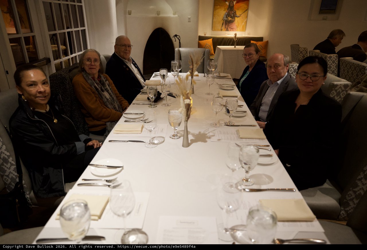 Elegant Dinner Gathering at Upscale Restaurant