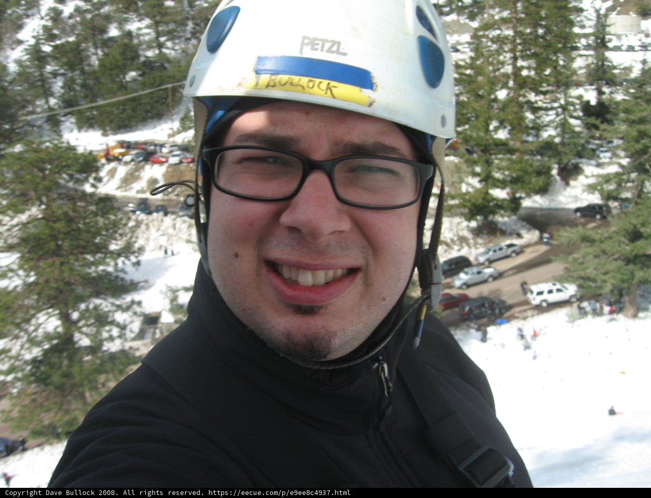 Dave B's Frozen Adventure: A Man and His Helmet