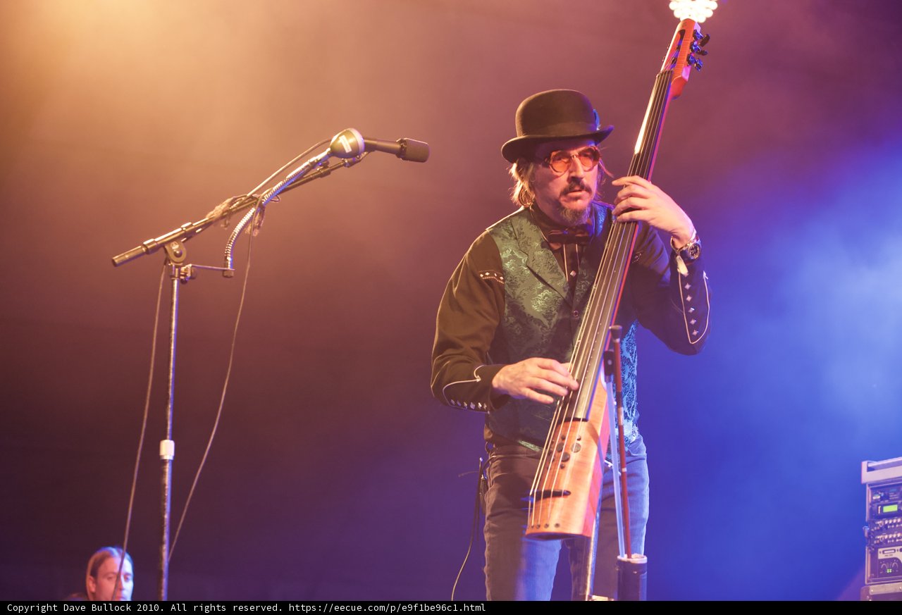 Les Claypool Rocks Out on Bass at Coachella Concert