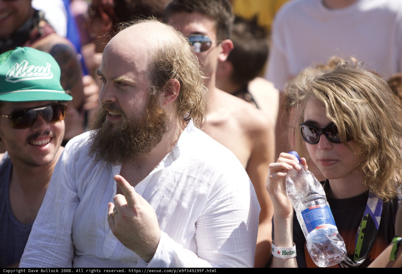 Tim Harrington Rocks Coachella Style