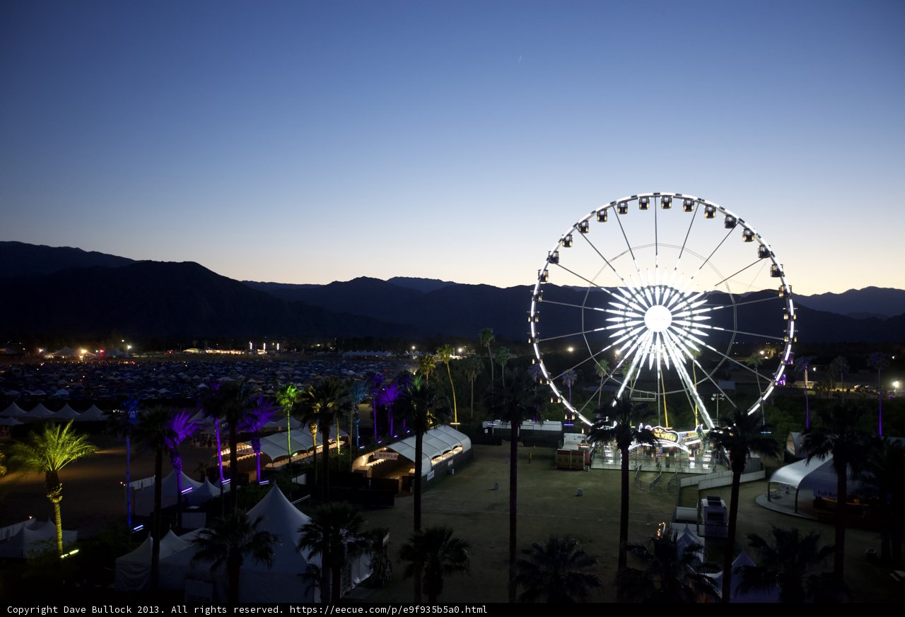 Desert Fun on the Ferris Wheel