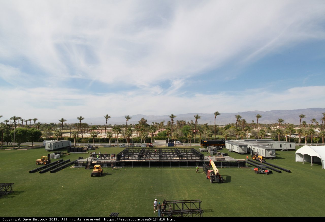 Stage in the Open Field