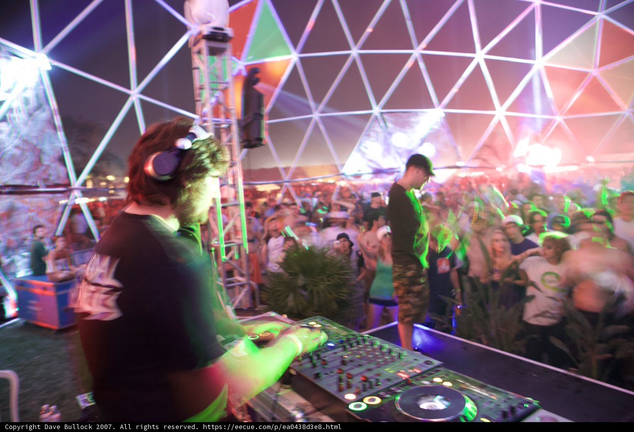 DJ rocks the Coachella Night Club