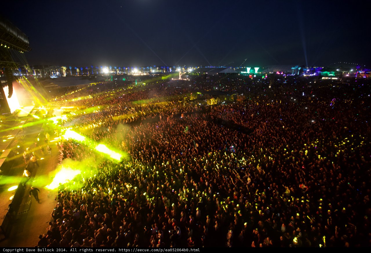 Lights and Flames at Coachella