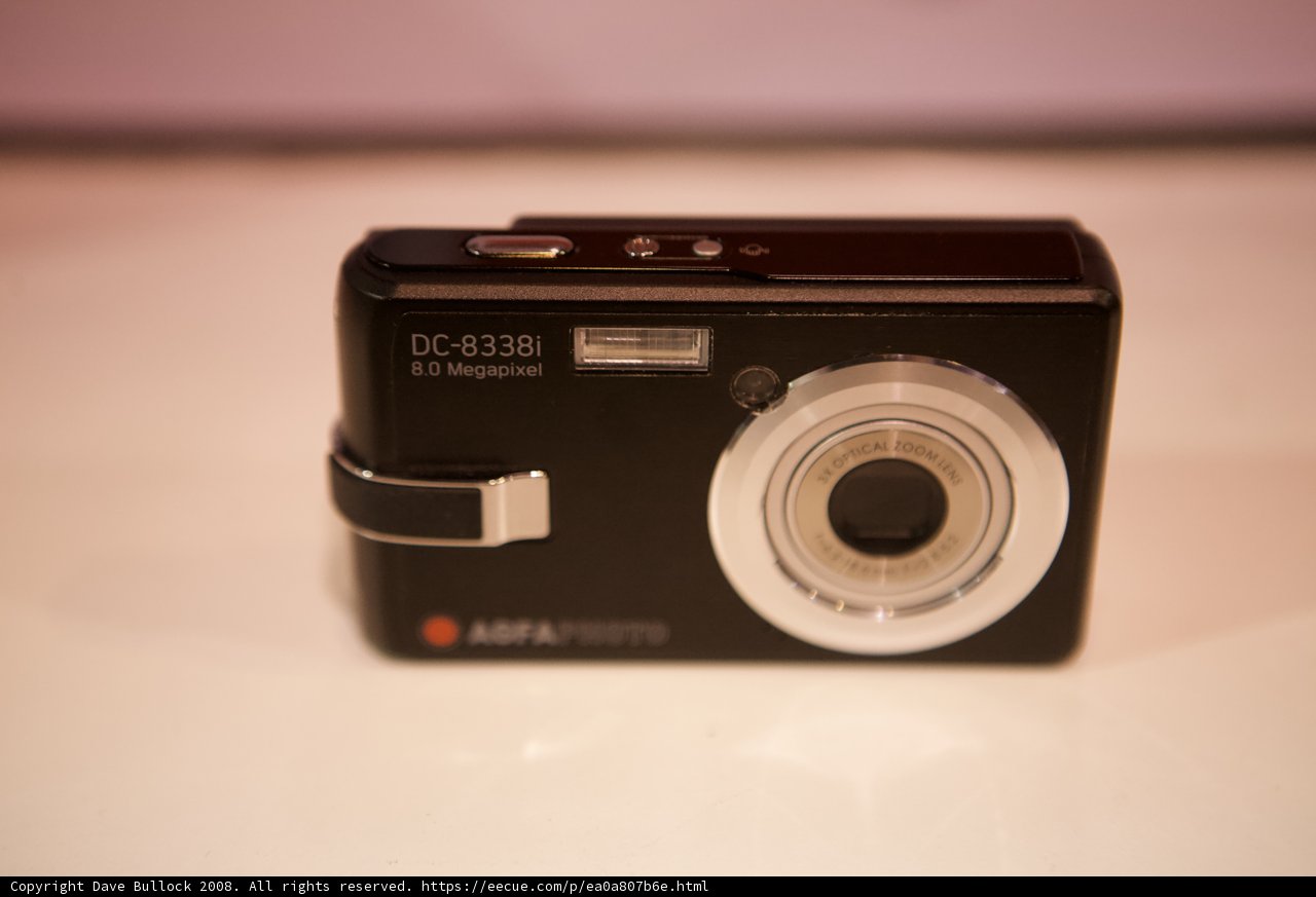 Small Digital Camera on Table