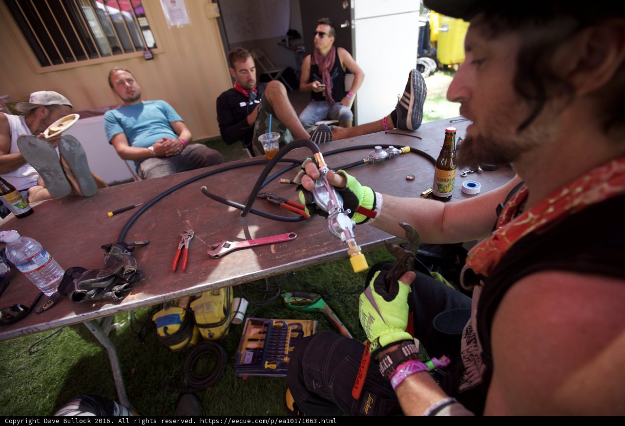 Bike Repair on the Grass