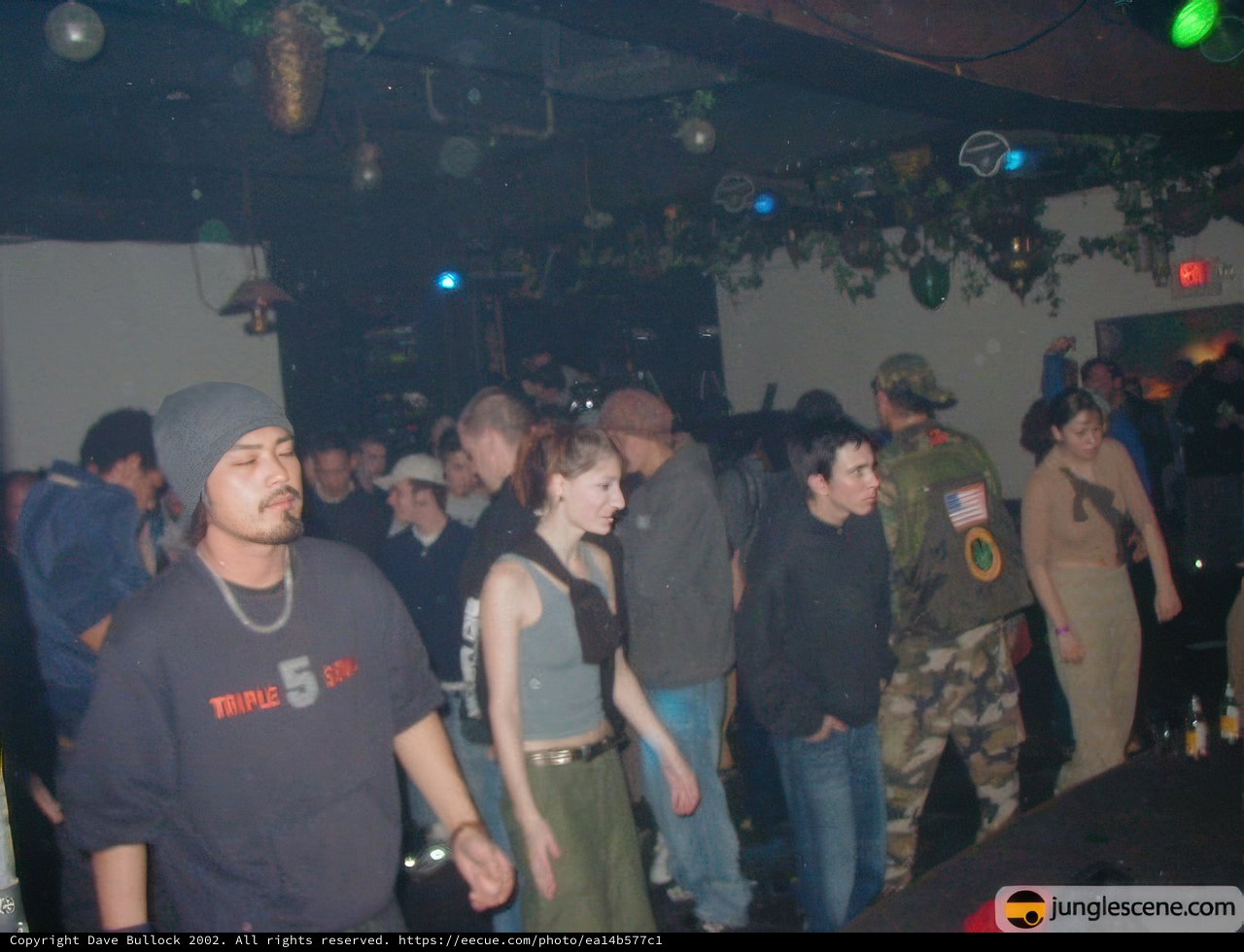 Nightclub Crowd Enjoys a Fun-Filled Evening