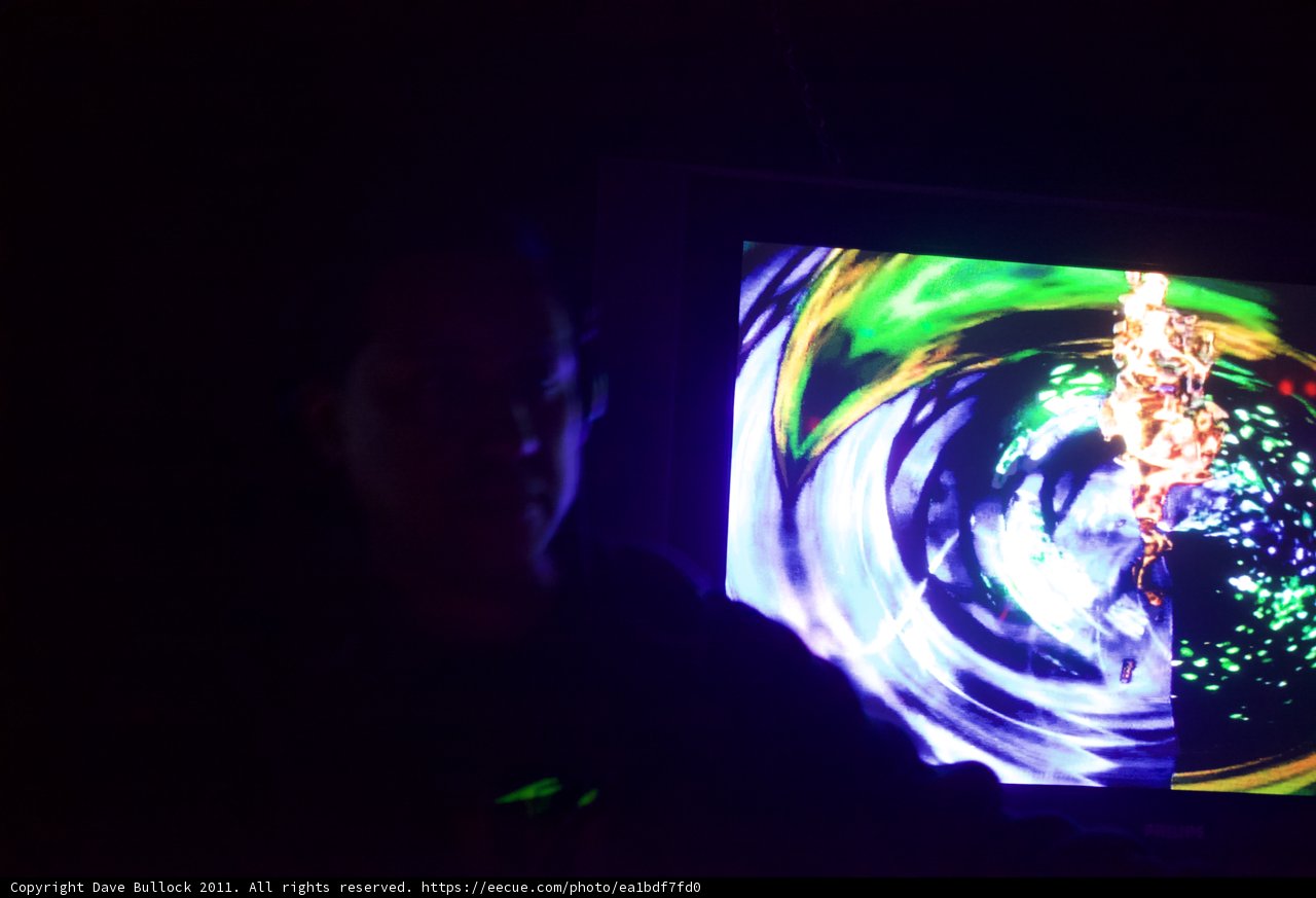 Glowing Faces in the Dark