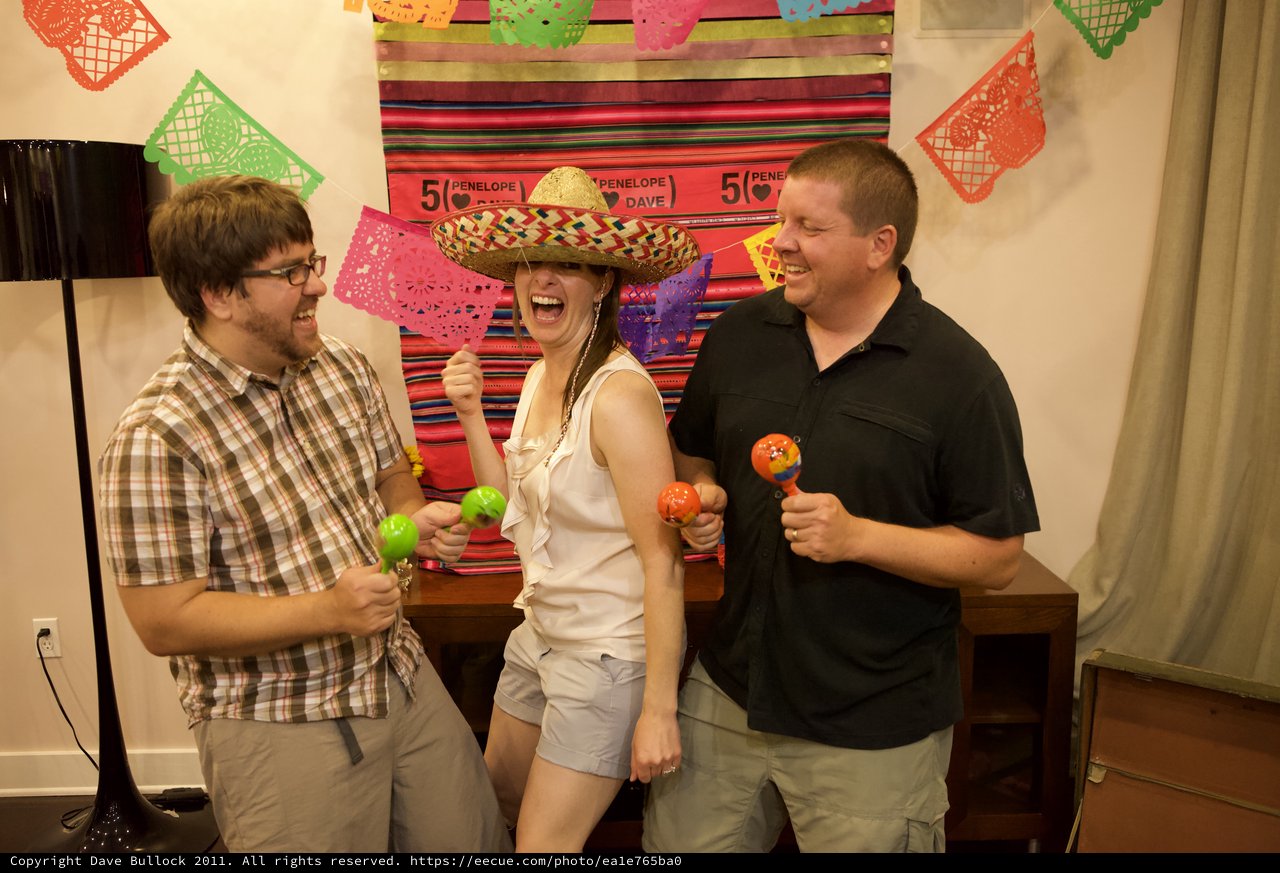 Friends Celebrate Five-Year Anniversary with Fiesta Fun