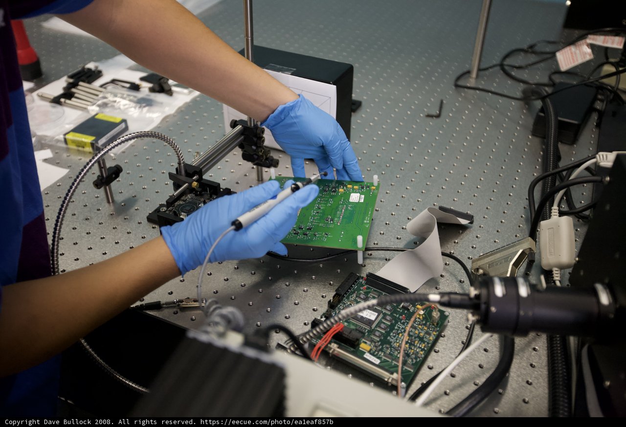 Hardware Technician at Work