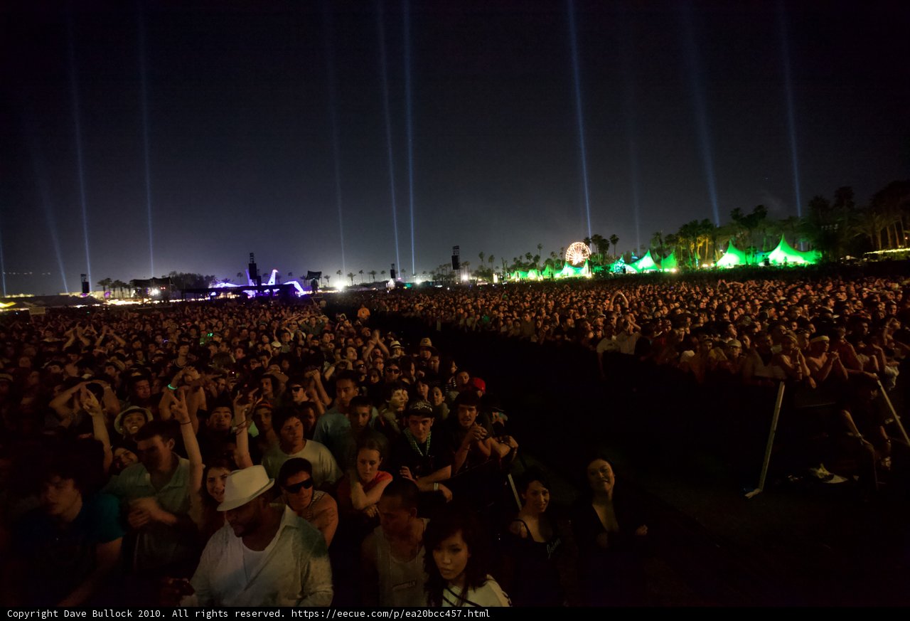 Rocking the Night Away at Coachella 2010