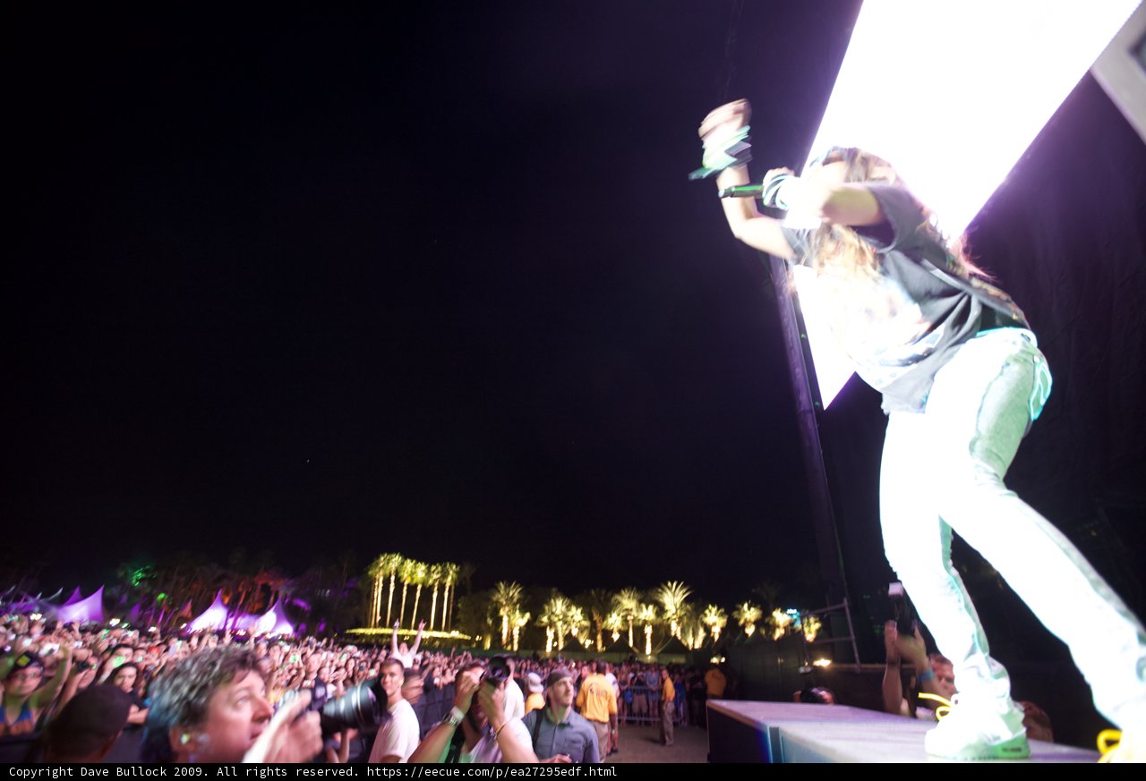 Commanding the Coachella Crowd