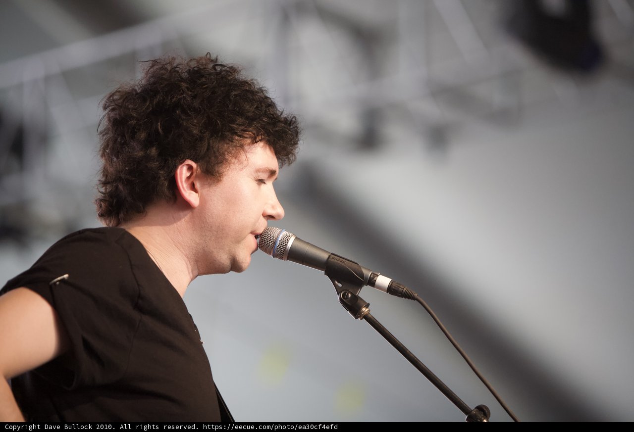 Singing his heart out at Coachella