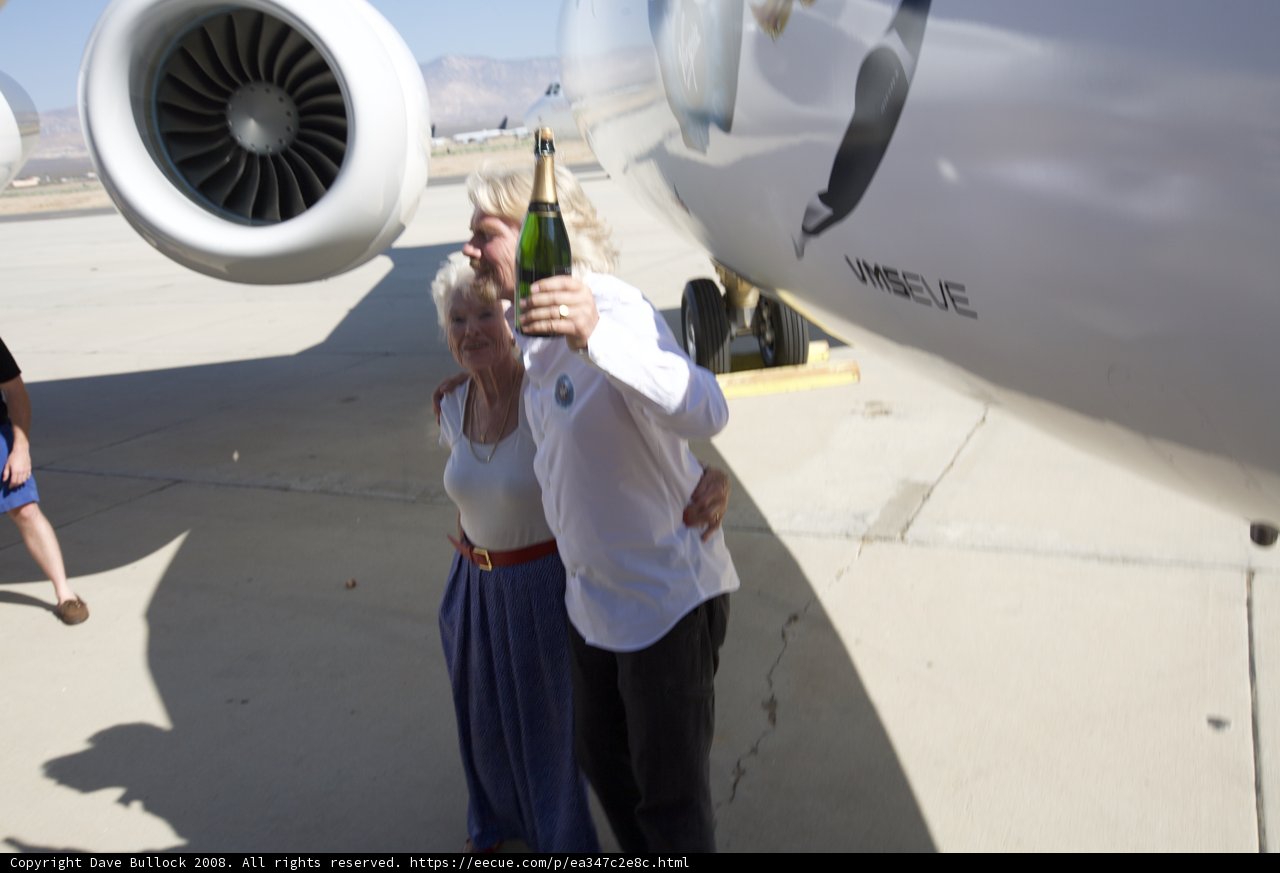 Champagne Celebration at the Airfield