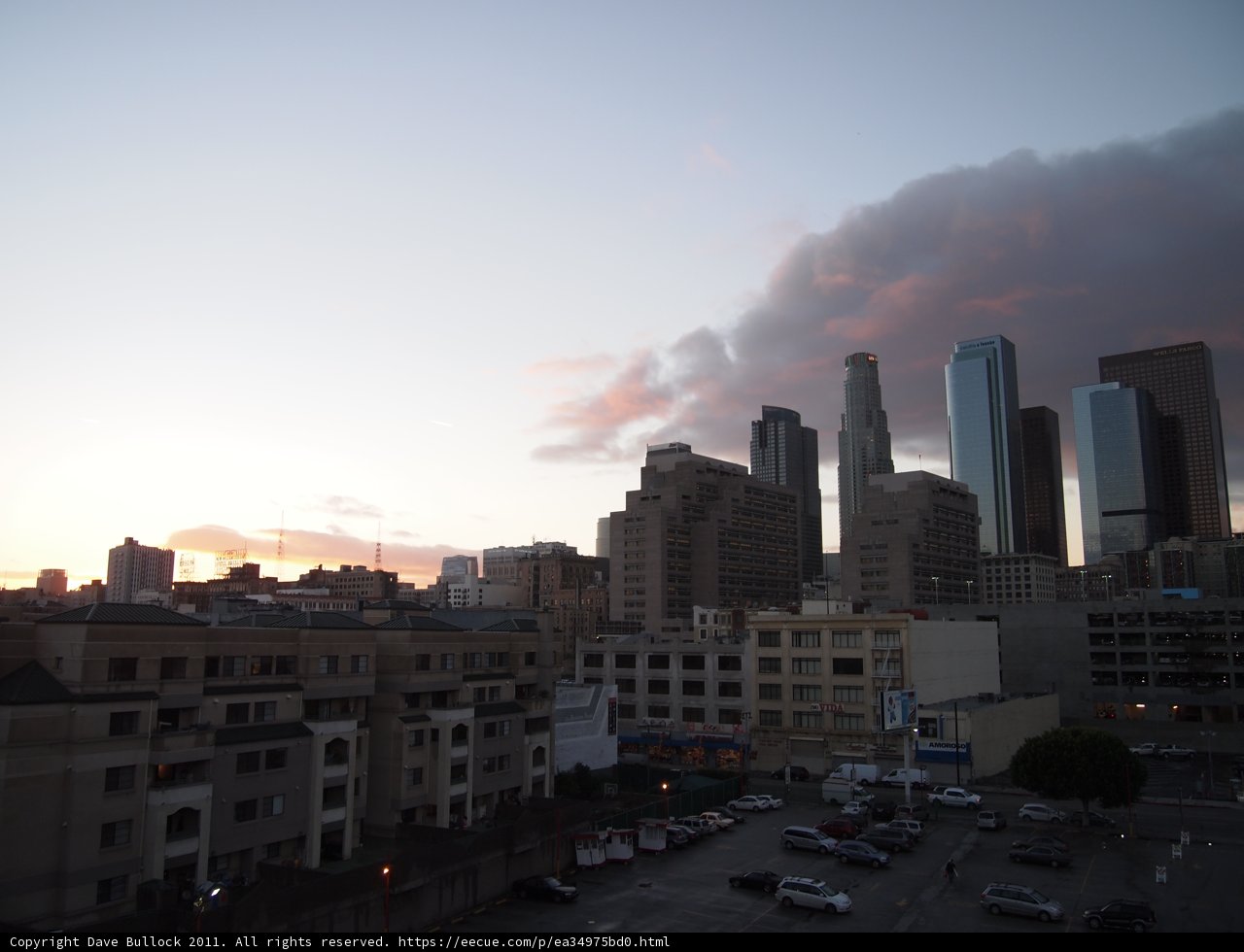 A Metropolis Sunset