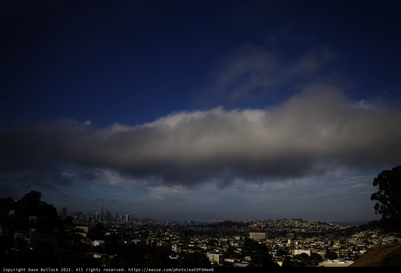 Metropolis Majesty: A Hilltop Snapshot