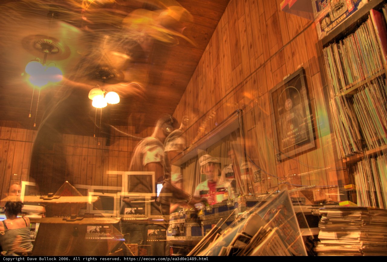Standing in Front of Wood Paneling