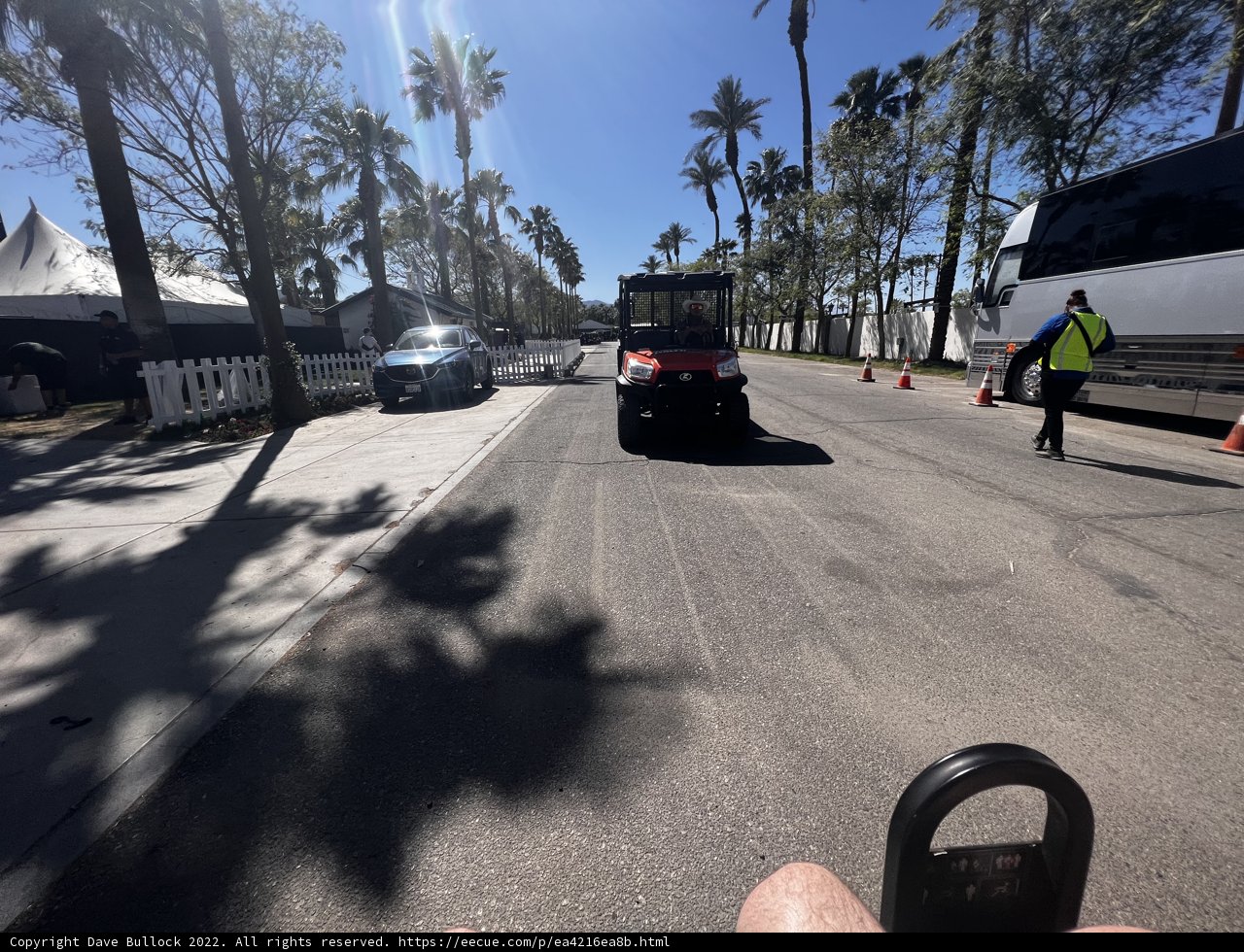 Cruising through the Empire Polo Club
