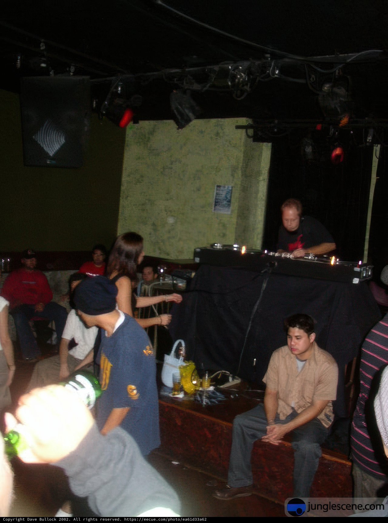 Nightclub DJ at the Height of His Game