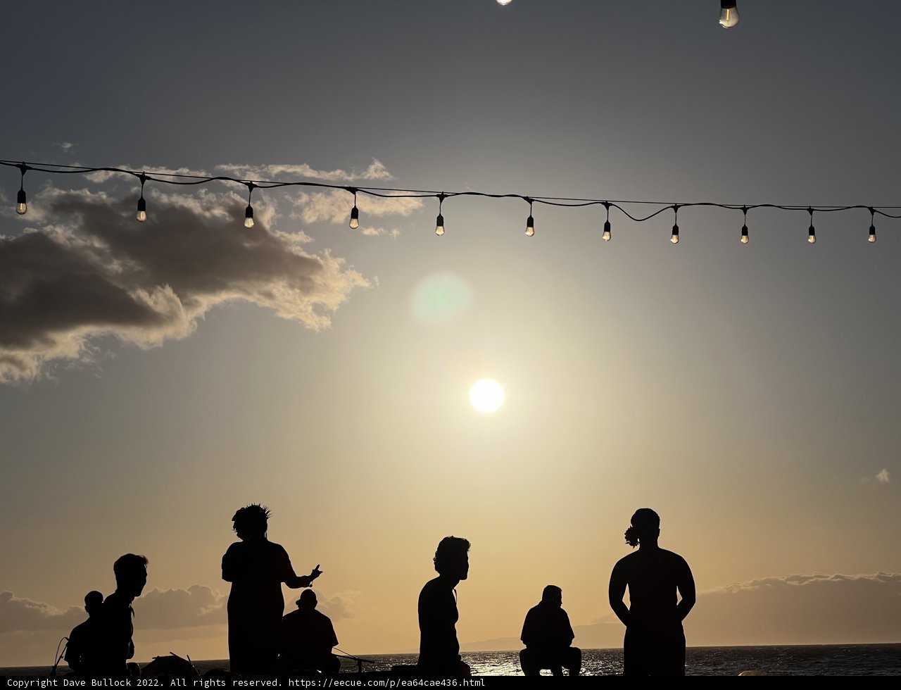 Serene Silhouettes at Sunset