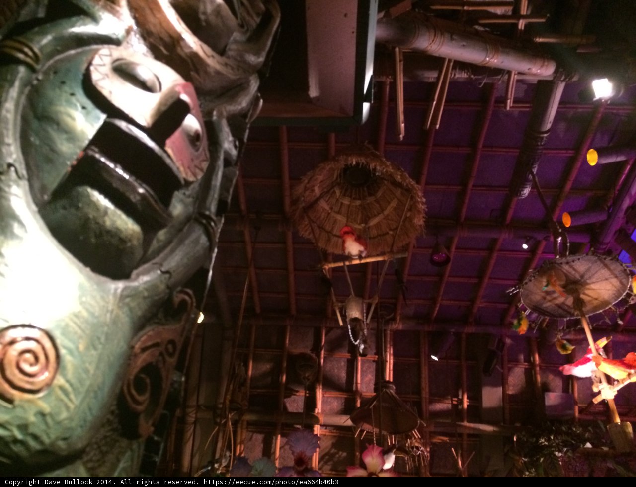 Tiki Head Embraces the Crowd