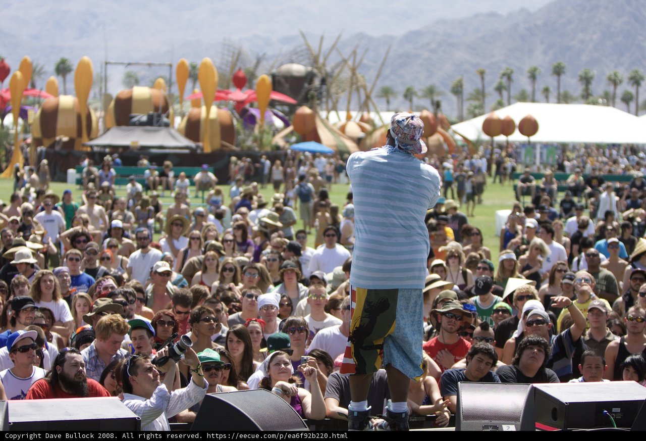 Man Rocks Coachella Stage as Crowds Go Wild