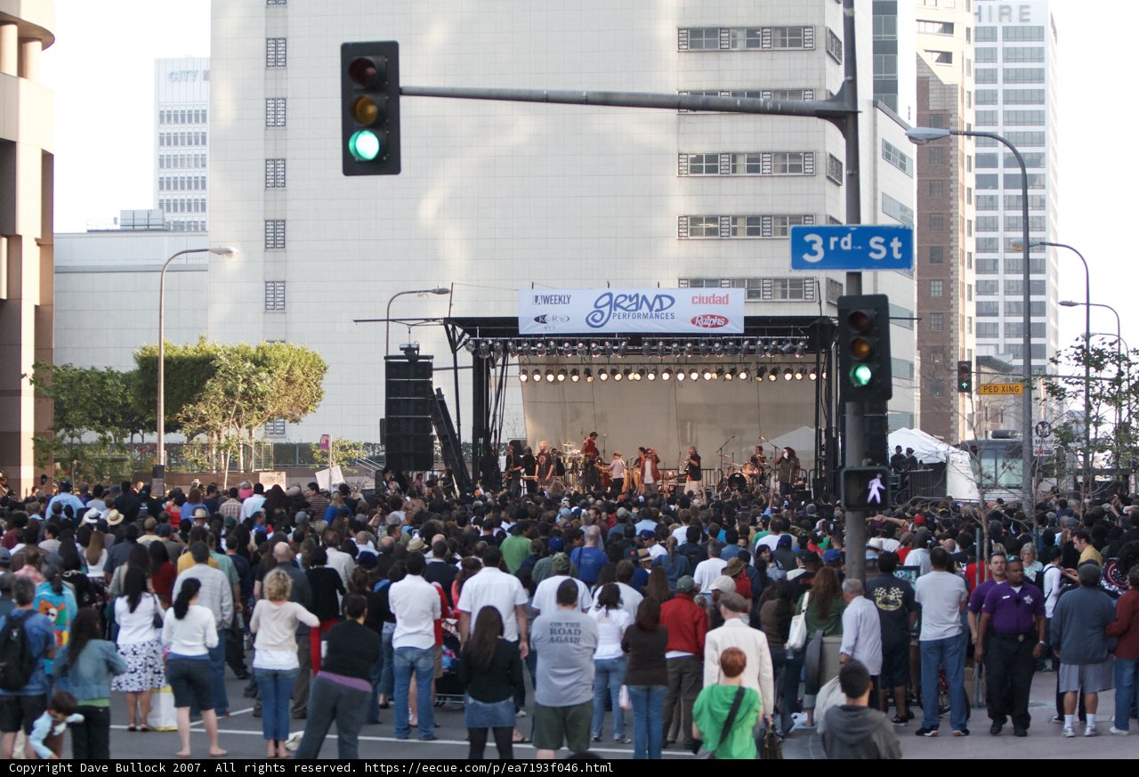 Massive Crowds at Ozomatli Grand Performance