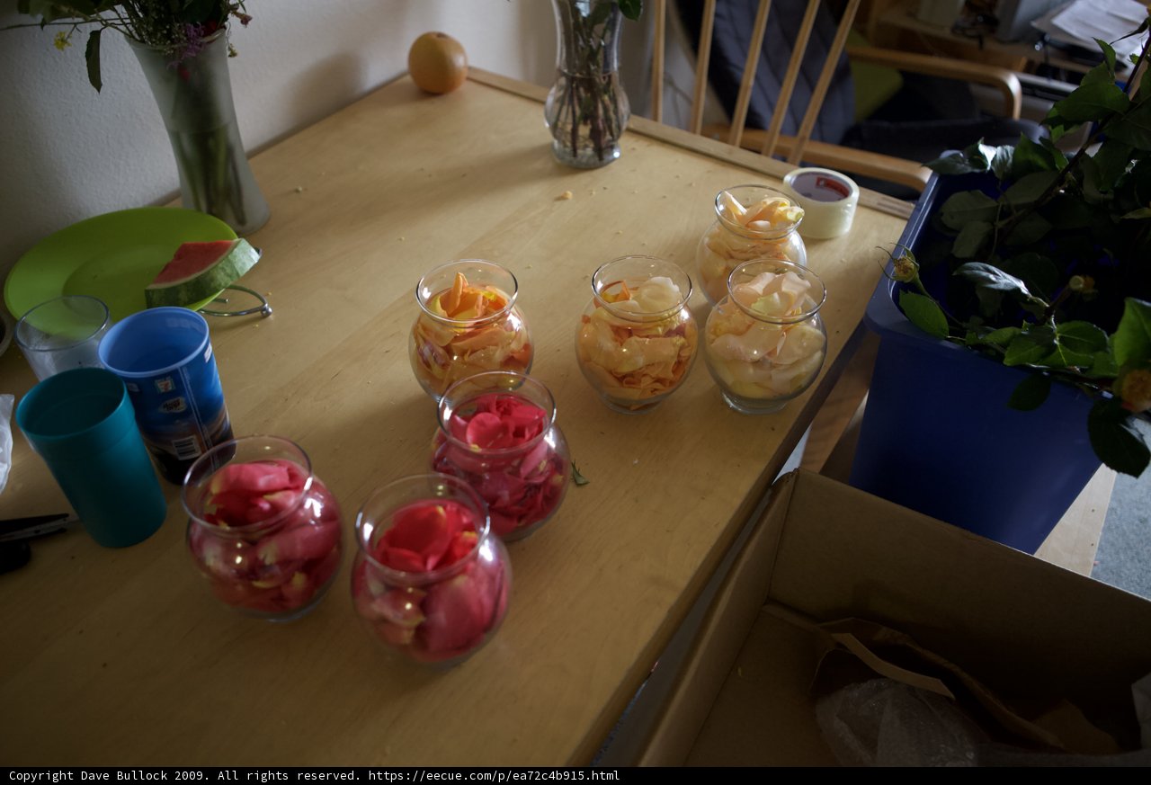 The Beautiful Flower Arrangement on the Wedding Table