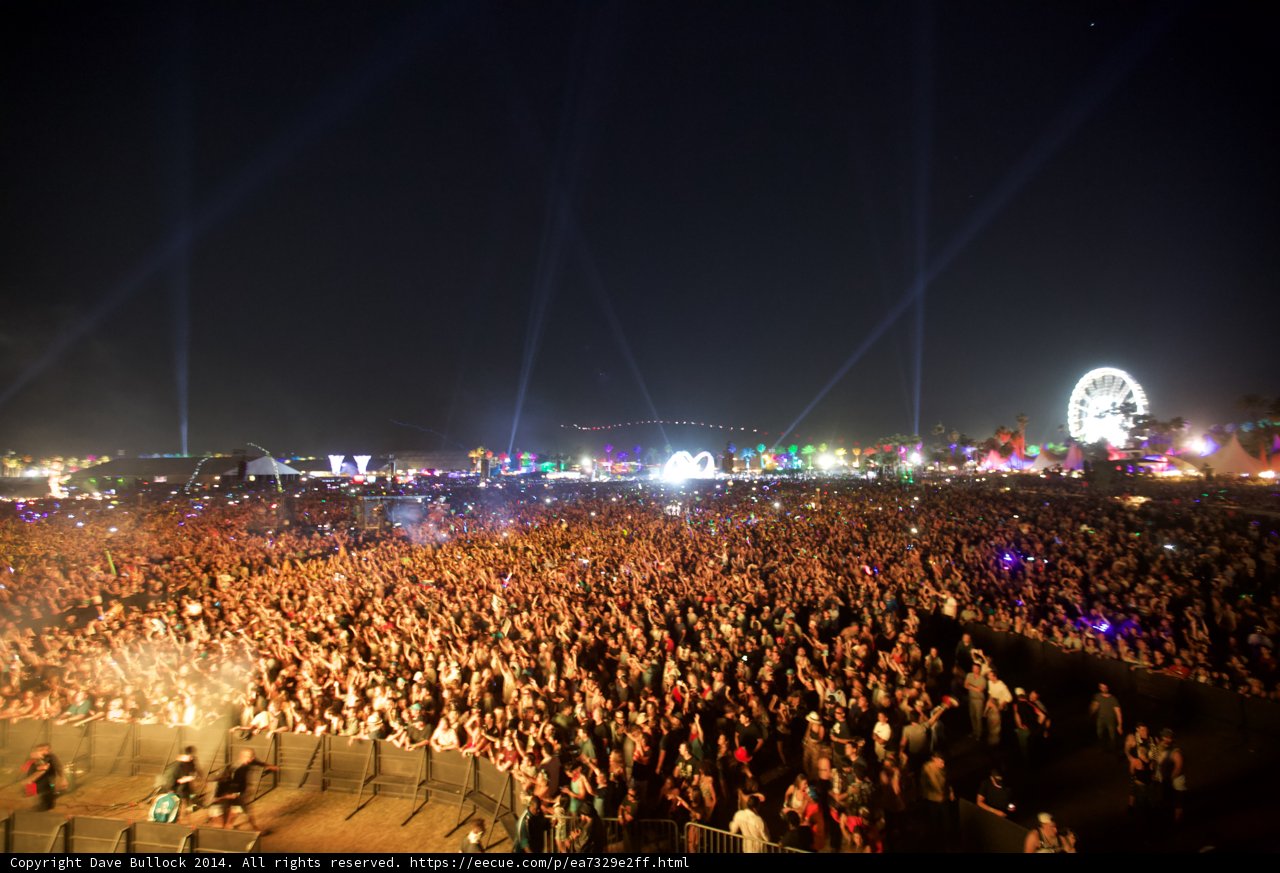 Lights and Music at Coachella