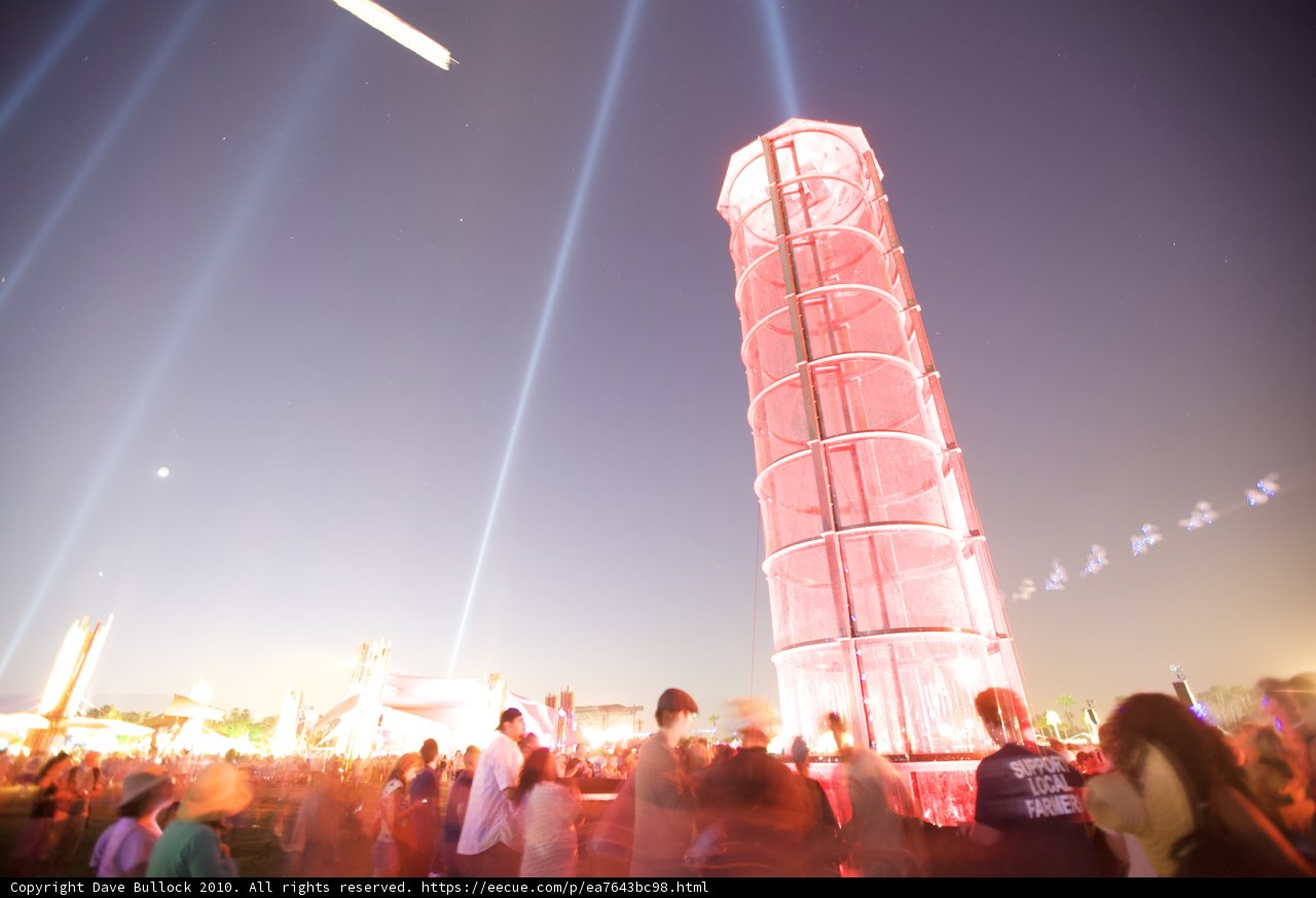 Towering Over the Night Sky
