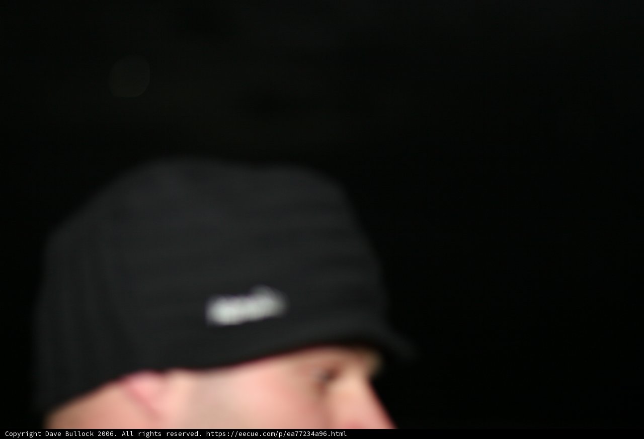 Hat-Man Strikes A Pose